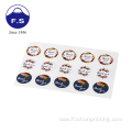 Custom Lovely Label PVC Sticker Pegatinas Strengthen